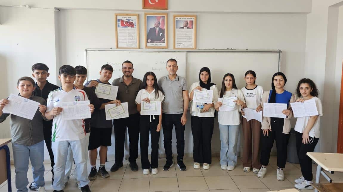 2024 2025 EĞİTİM ÖĞRETİM YILI SONA ERDİ. 